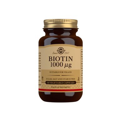 Solgar Biotiini 1000 mikrogrammaa 50 kapselia