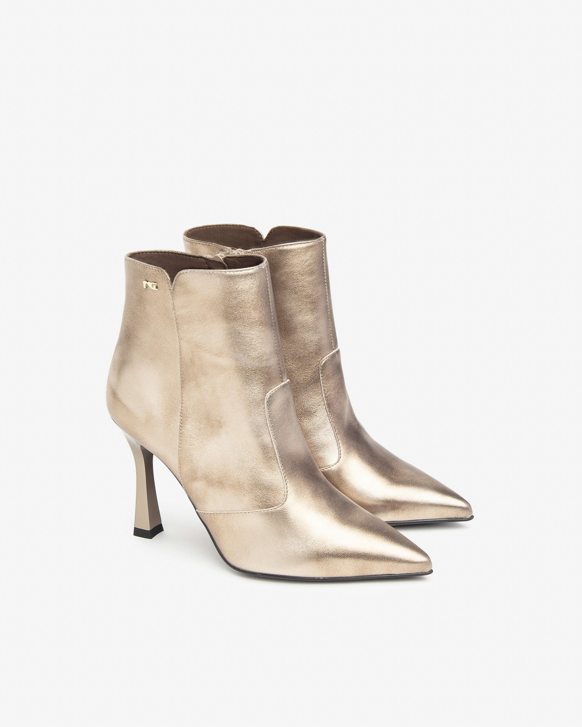  Damen-Ankle-Boots aus Leder