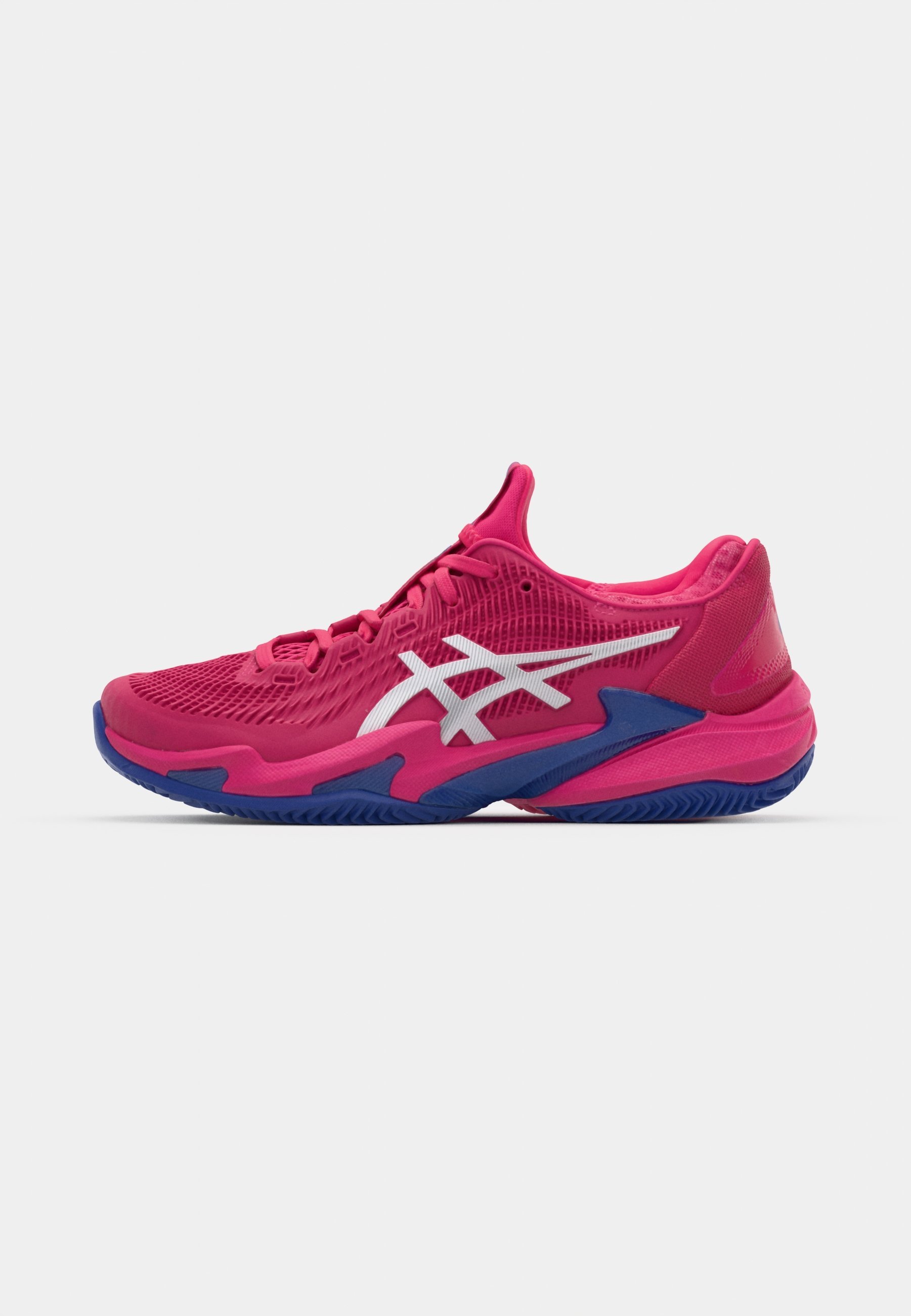 ASICS COURT FF 3 CLAY - Scarpe da tennis per campi in terra battuta - rosa acceso/bianco