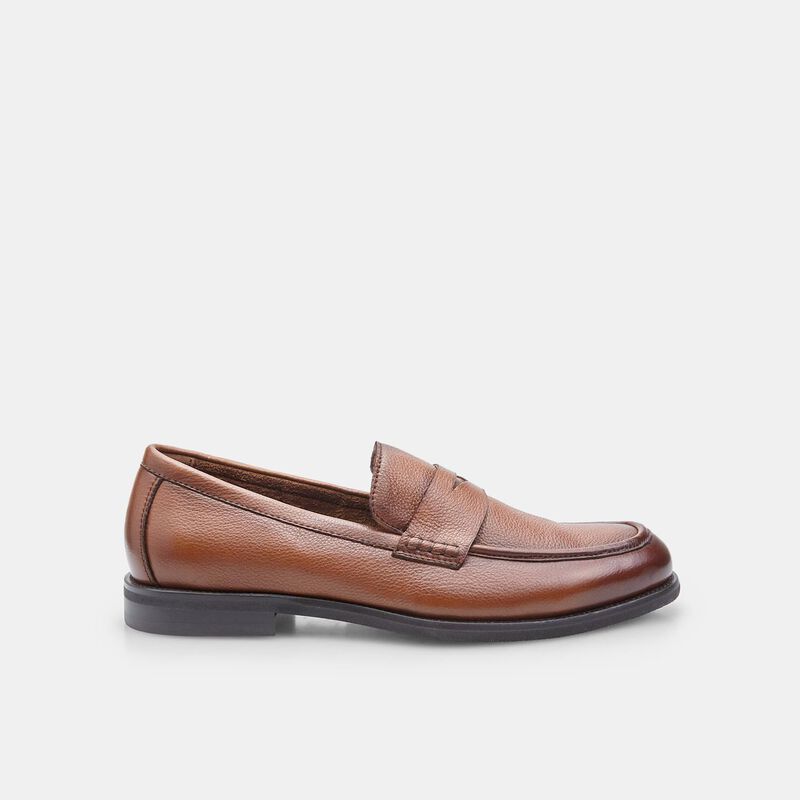 Bata 24H Męskie skórzane mokasyny
