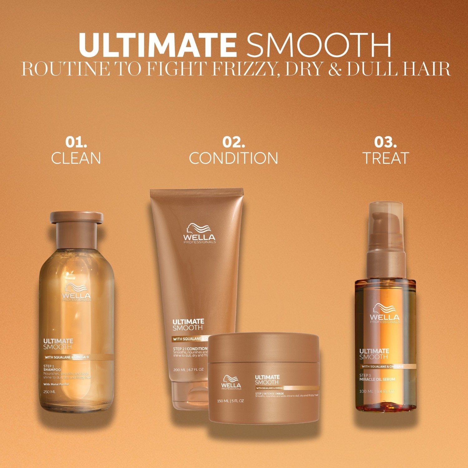 Wella Professionals šampon za kosu Ultimate Smooth Korak 1 - 50 ml