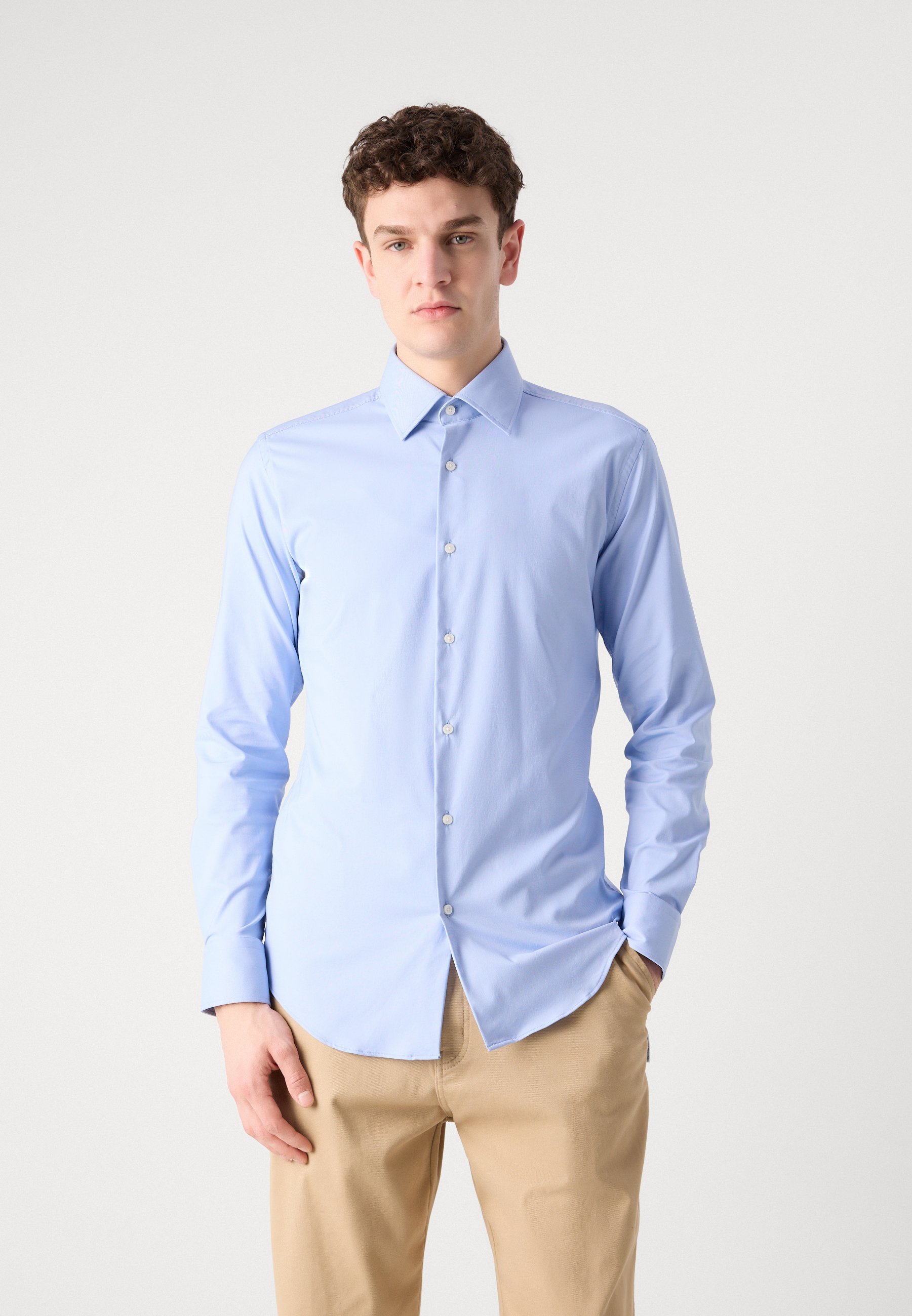 BOSS HANK KENT - Camicia - azzurro pastello chiaro