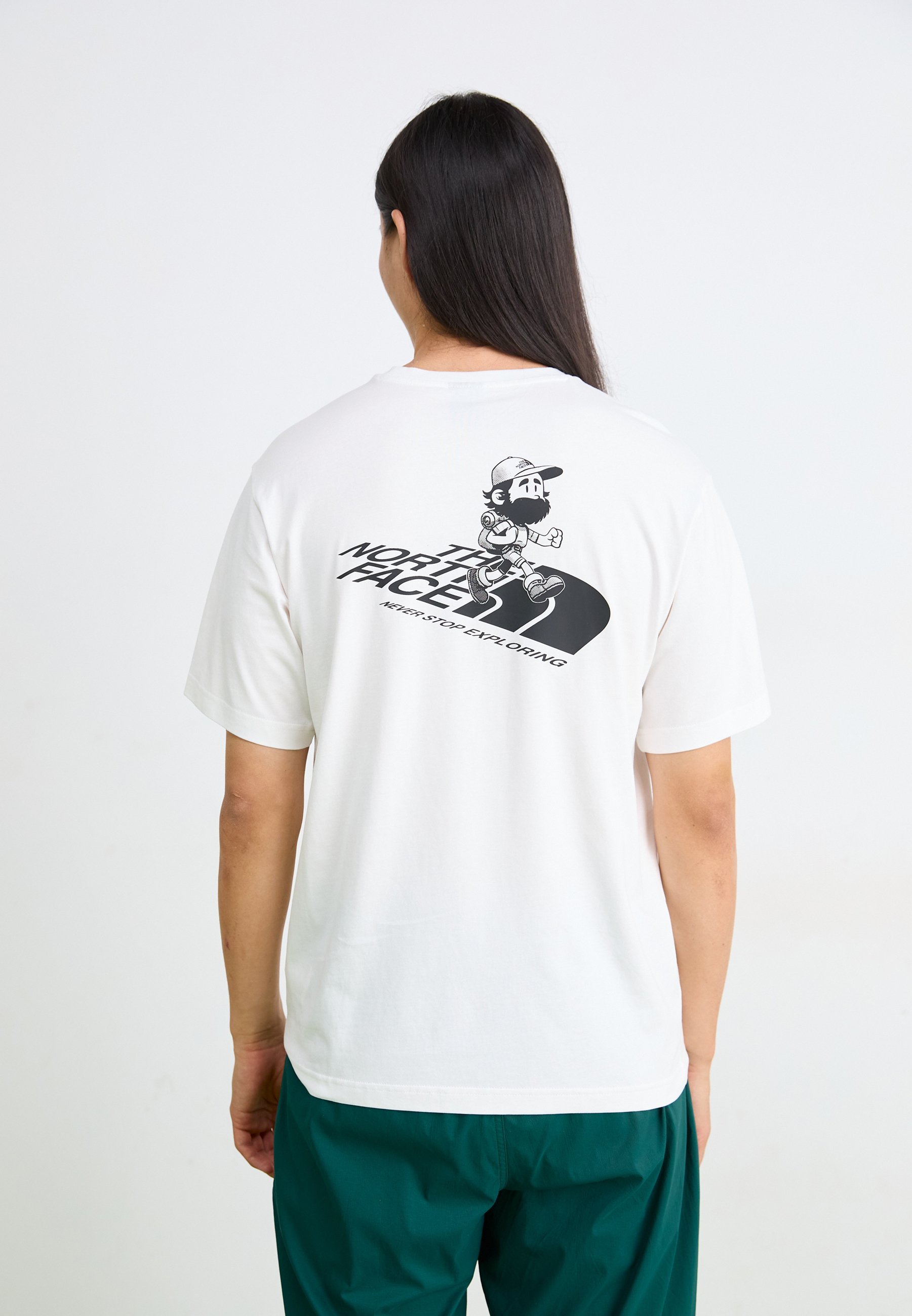 De North Face T-shirts met print