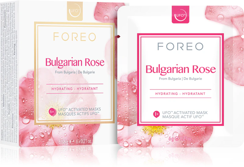 Máscara Hidratante de Rosa Búlgara FOREO UFO™