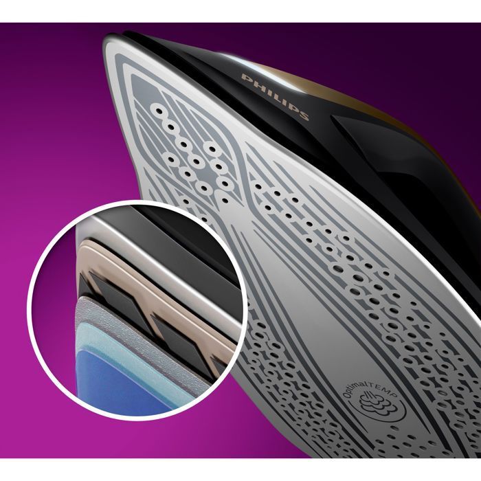 Philips PerfectCare - Station de repassage vapeur - Semelle en céramique - 8,5 bars - 2700 W - Noir