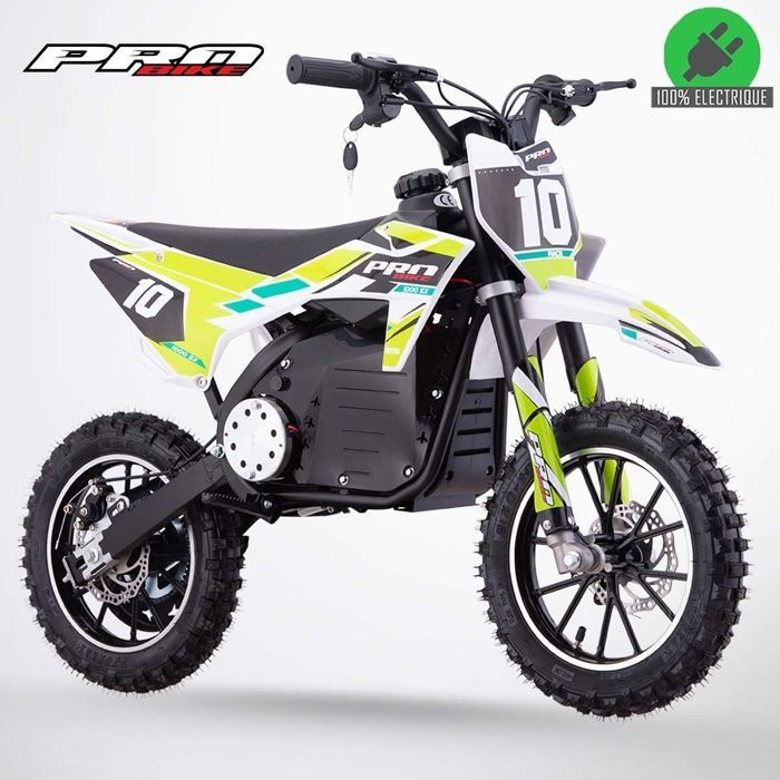 PROBIKE 1000 SX Electric Kids' Motorcycle - 2025 Edition - Green