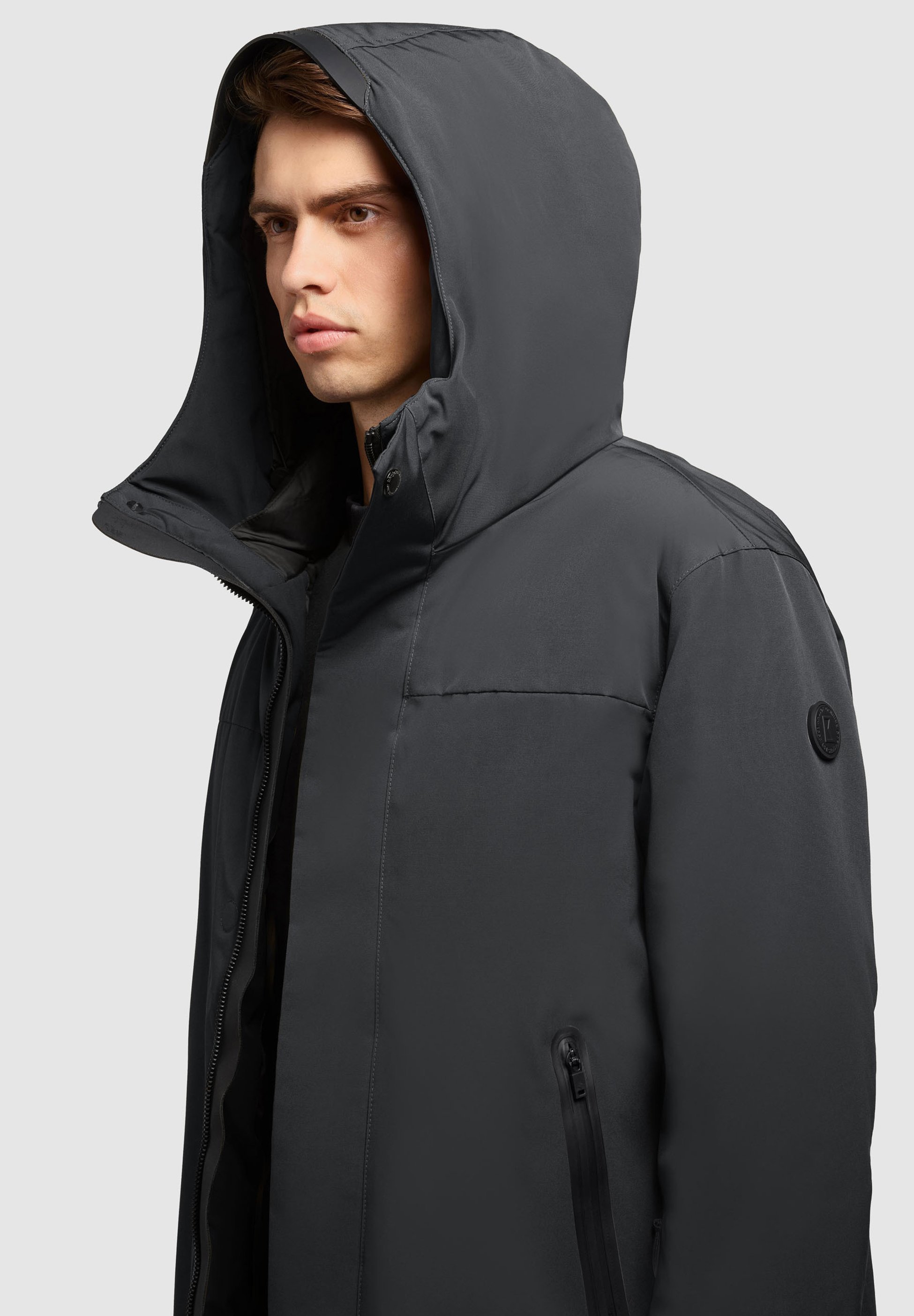 khujo KANN2 - Cappotto invernale - grigio obrage