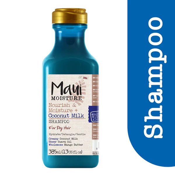Șampon Maui Moisture Nourish & Moisture+ cu lapte de cocos 385 ml