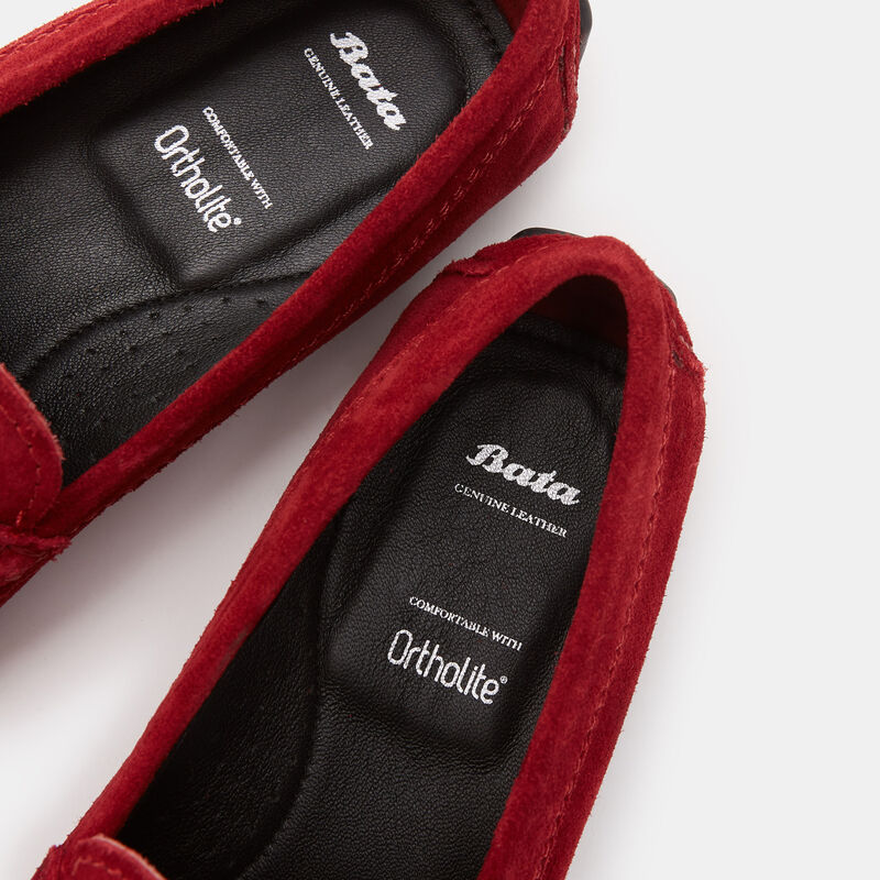 Herrloafers i läder