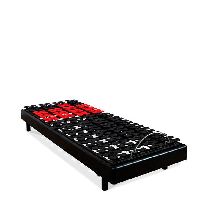 Base de cama eléctrica Superflex de 90x200 cm con somier de láminas