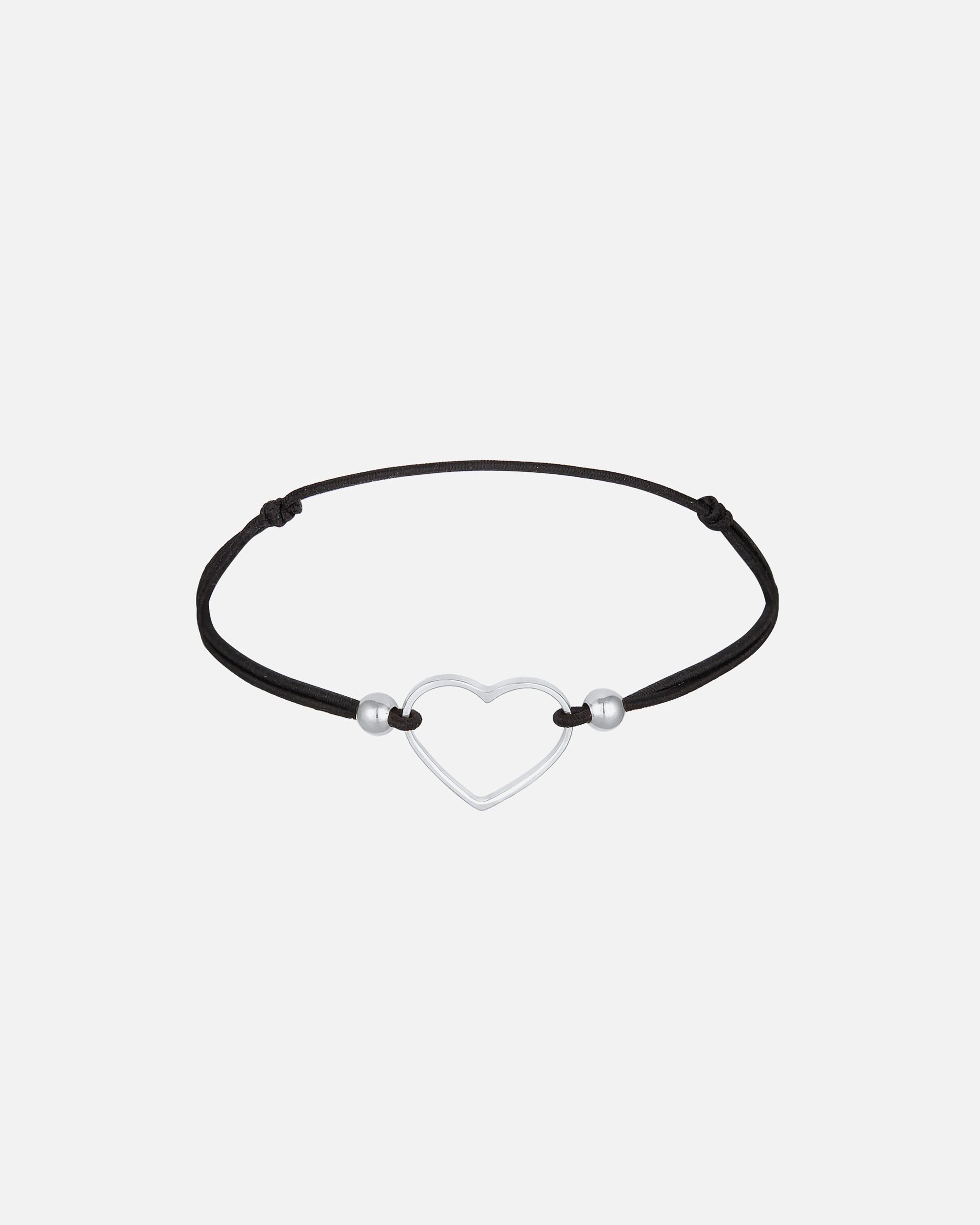Elli Femmes Cœur Découpe Amour avec élastique en argent sterling 925