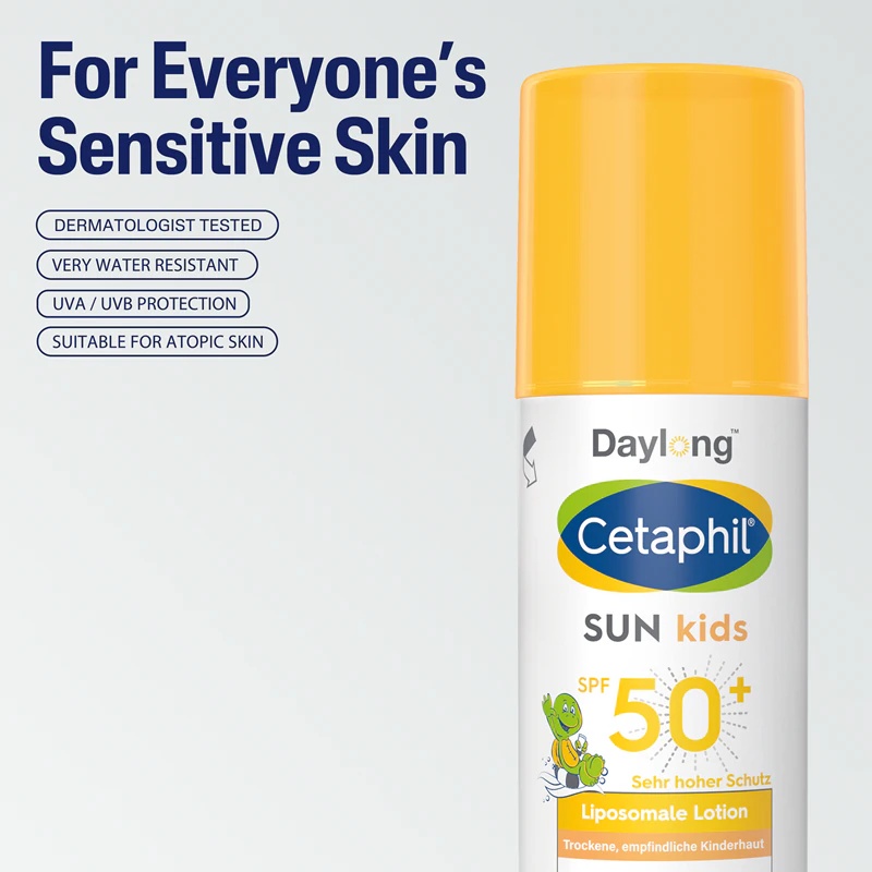 Daylong Cetaphil SUN bērnu liposomu losjons ar liposomālu aizsargpienu SPF 50+