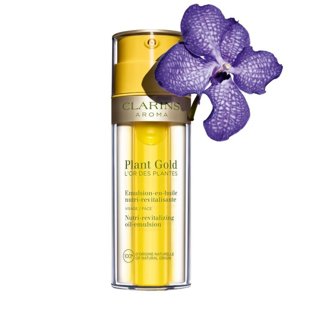 „Clarins Aromaphytocare Plant Gold“ veido emulsija – 35 ml