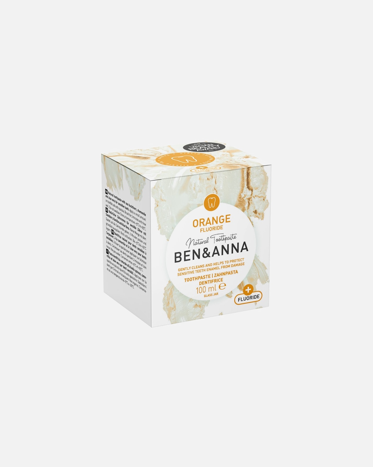 Ben & Anna Orange Fluoride Toothpaste - 100 ml
