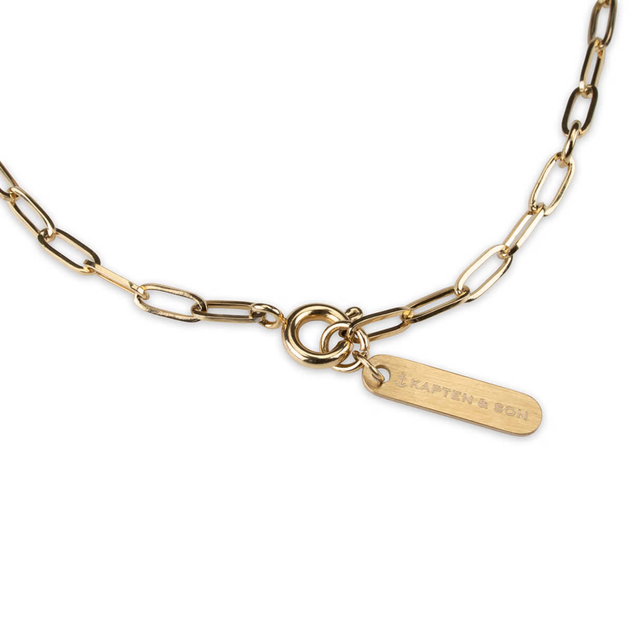 Bracelet à fermoir doré