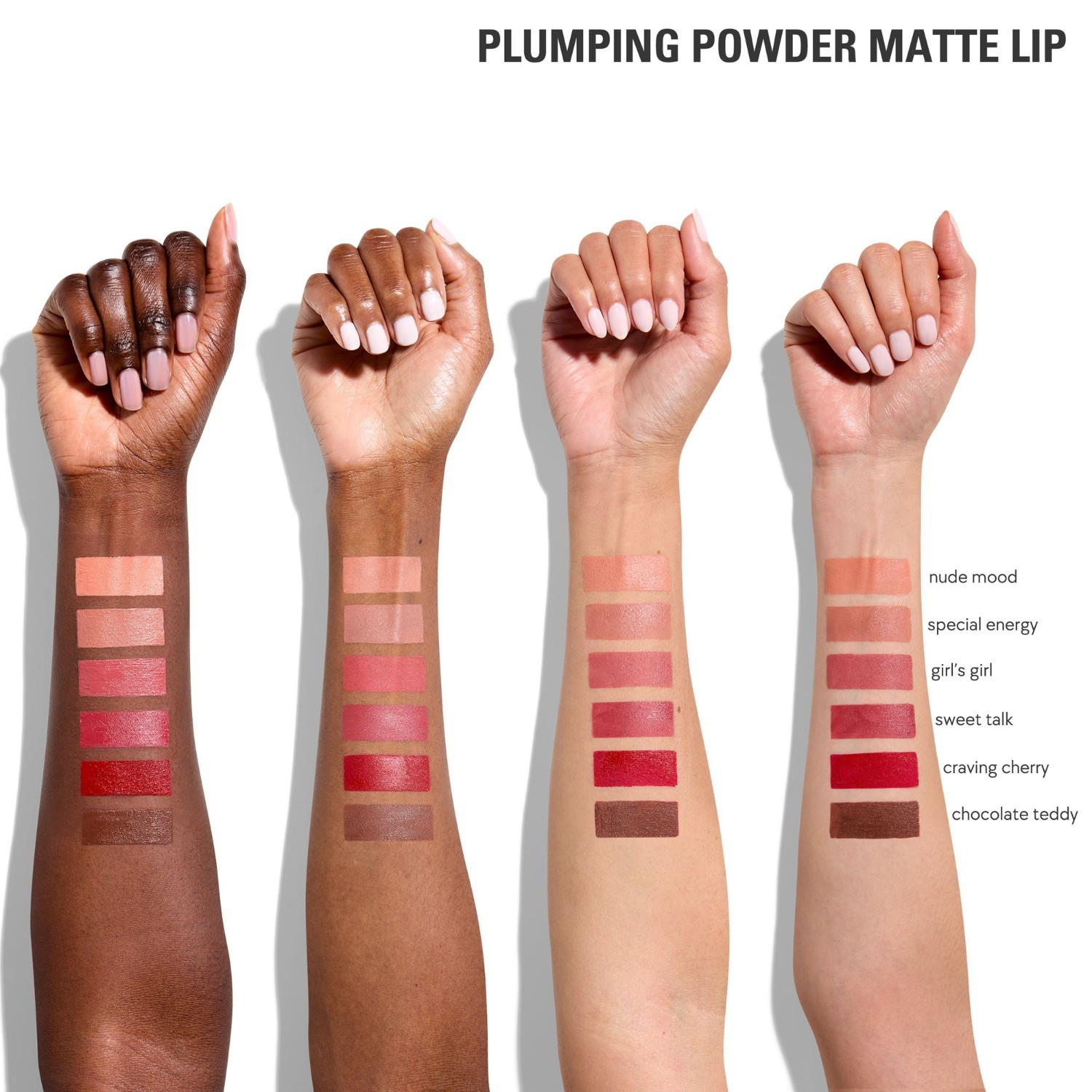 KYLIE COSMETICS Plumper na pery Kylie Cosmetics Plumping Powder Matte Liplook — Girl's Girl, 3 ml - 3 ml