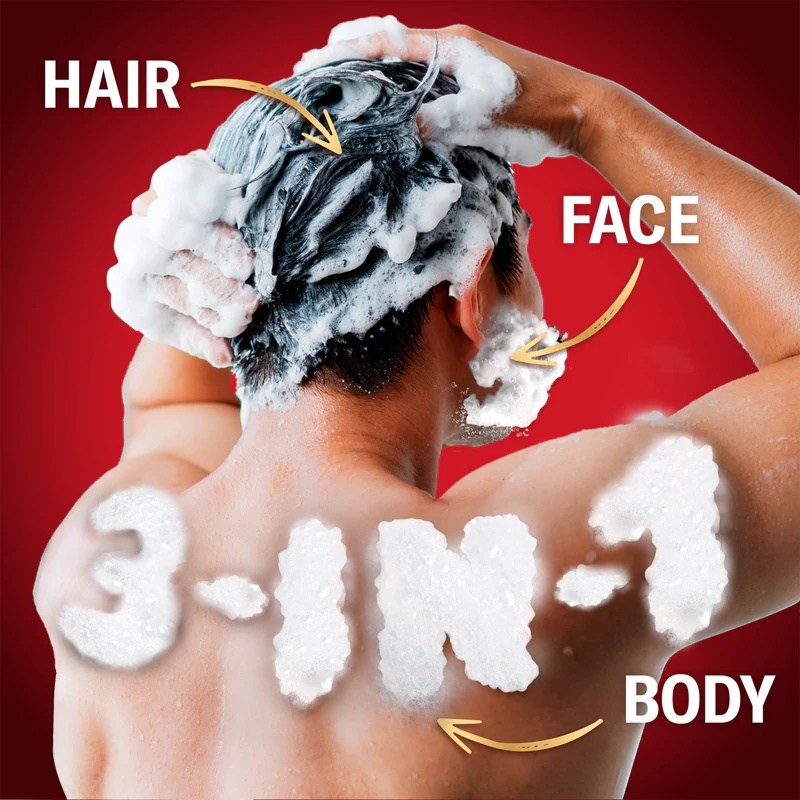 „Old Spice Oasis“ 3 viename dušo želė vyrams
