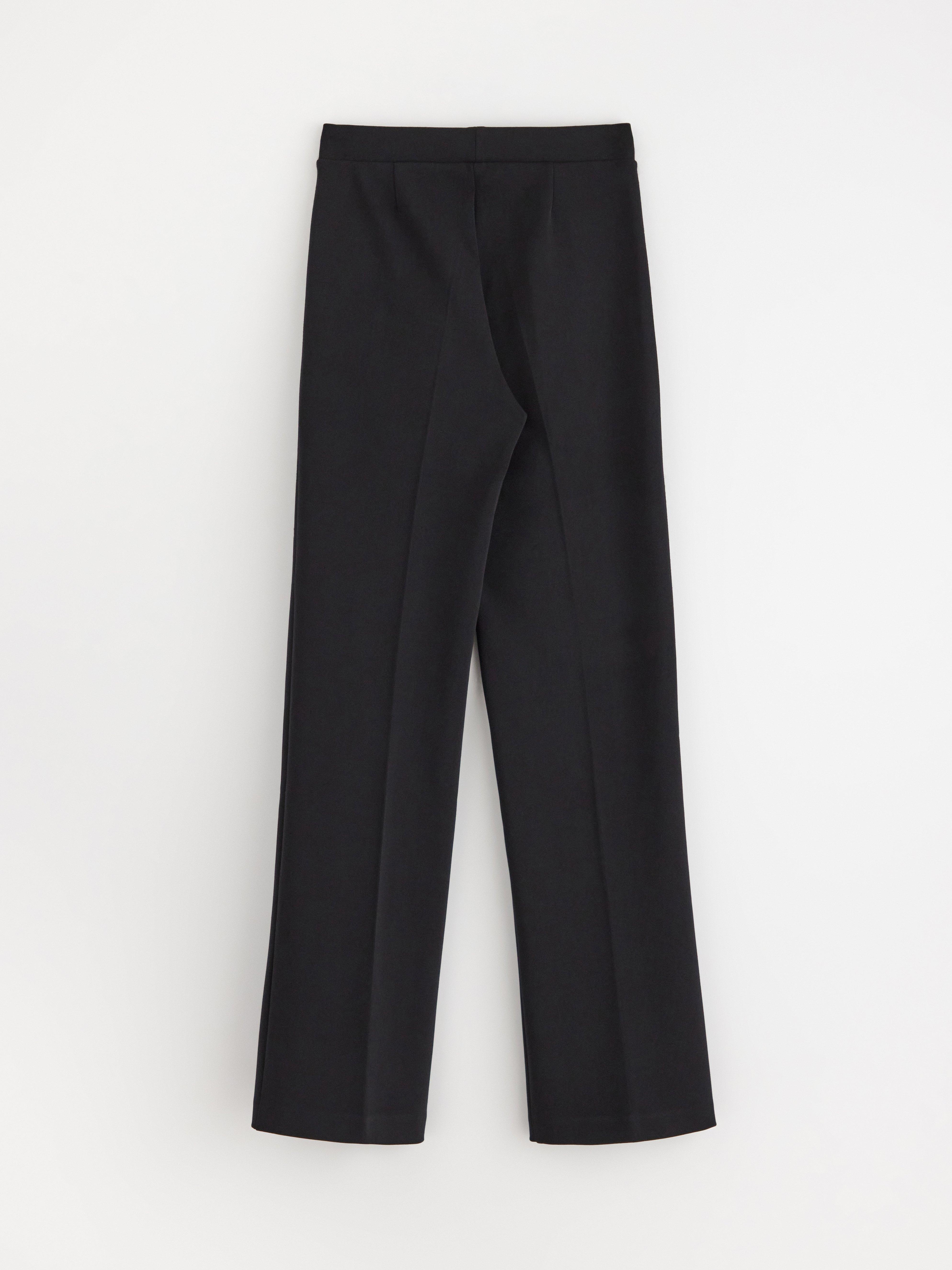 Pantalones extralargos negros