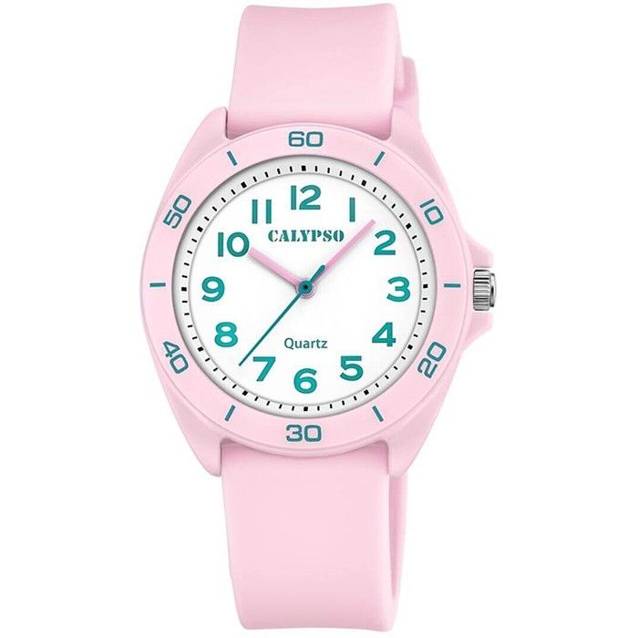 Montre bracelet - Calypso - K5833/2 - Analogique - Enfant - Rose et Blanc