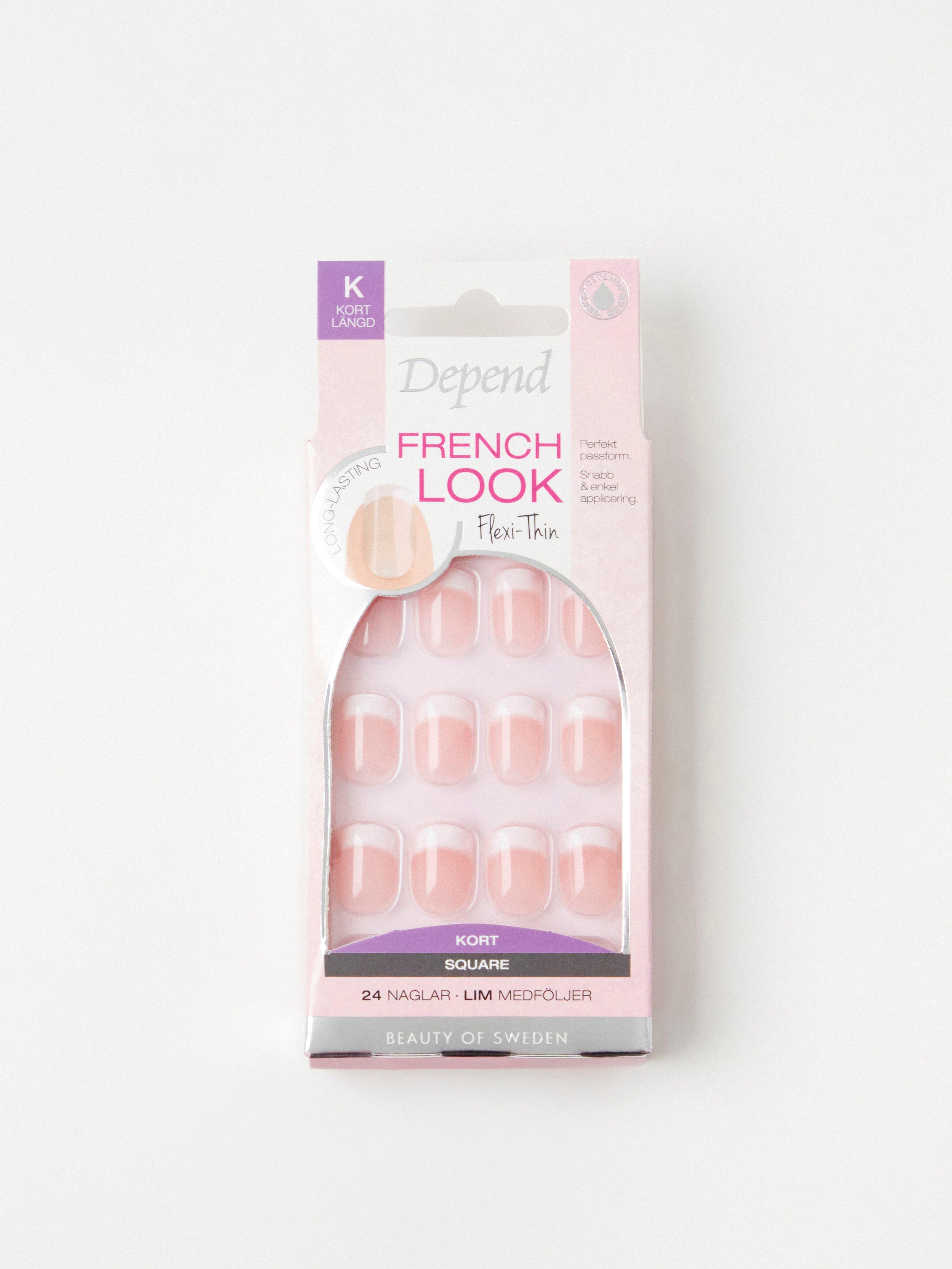 Depend French Look Curto Rosa Sem cor
