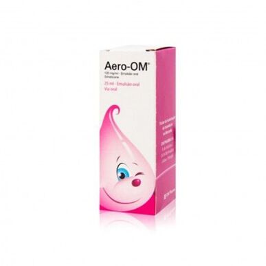 Aero-Om oral emulsjon mot kolikk 25 ml