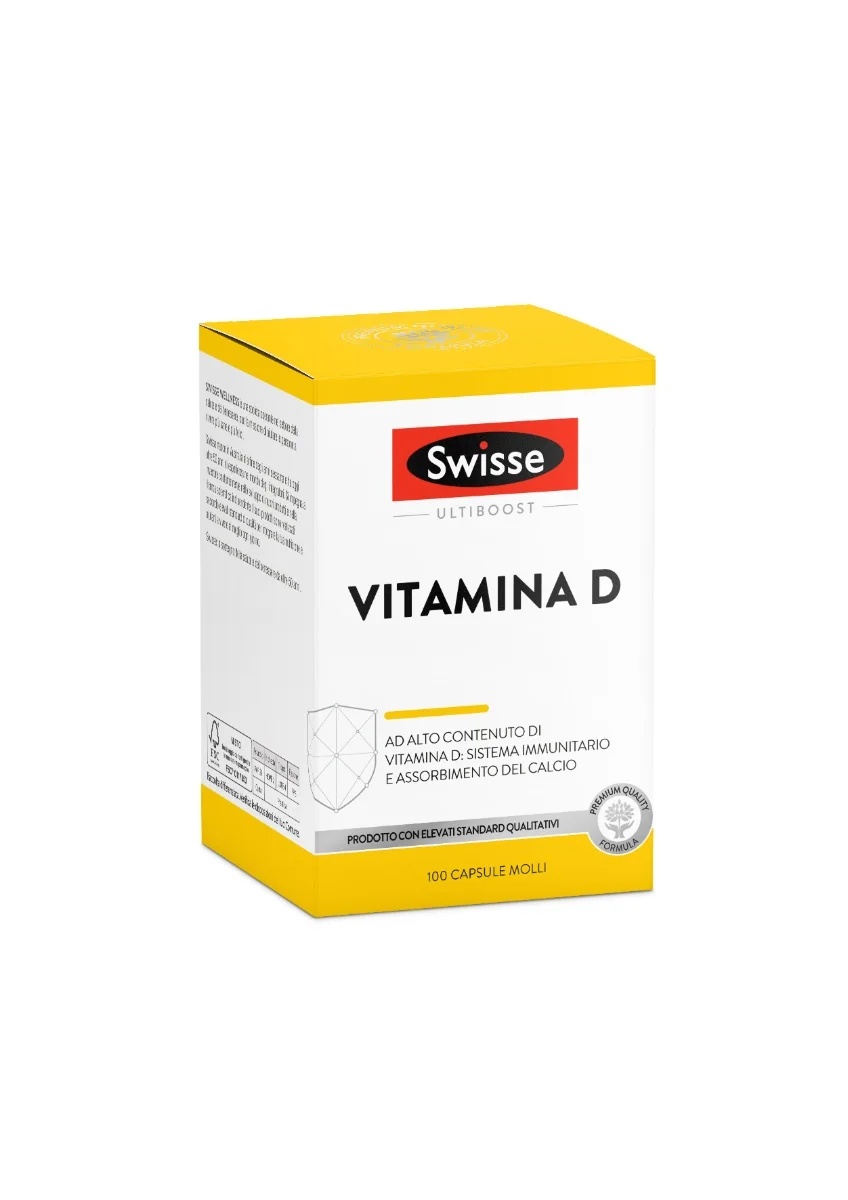 SWISSE Swisse Vitamine D 100 capsules Voedingssupplement met vitamine D