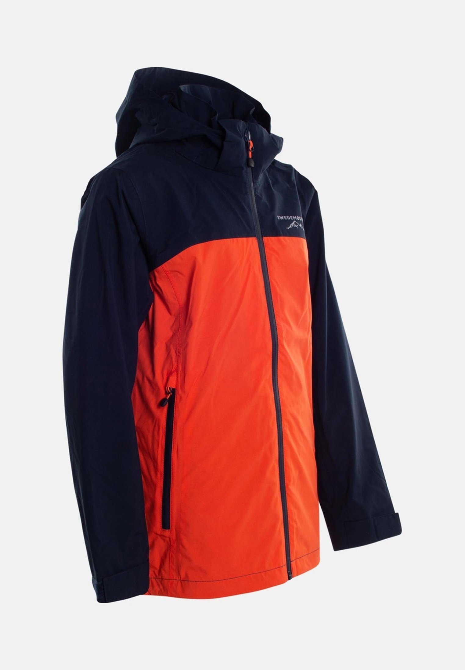 Swedemount BODÖ RAIN - Veste imperméable - marine orange