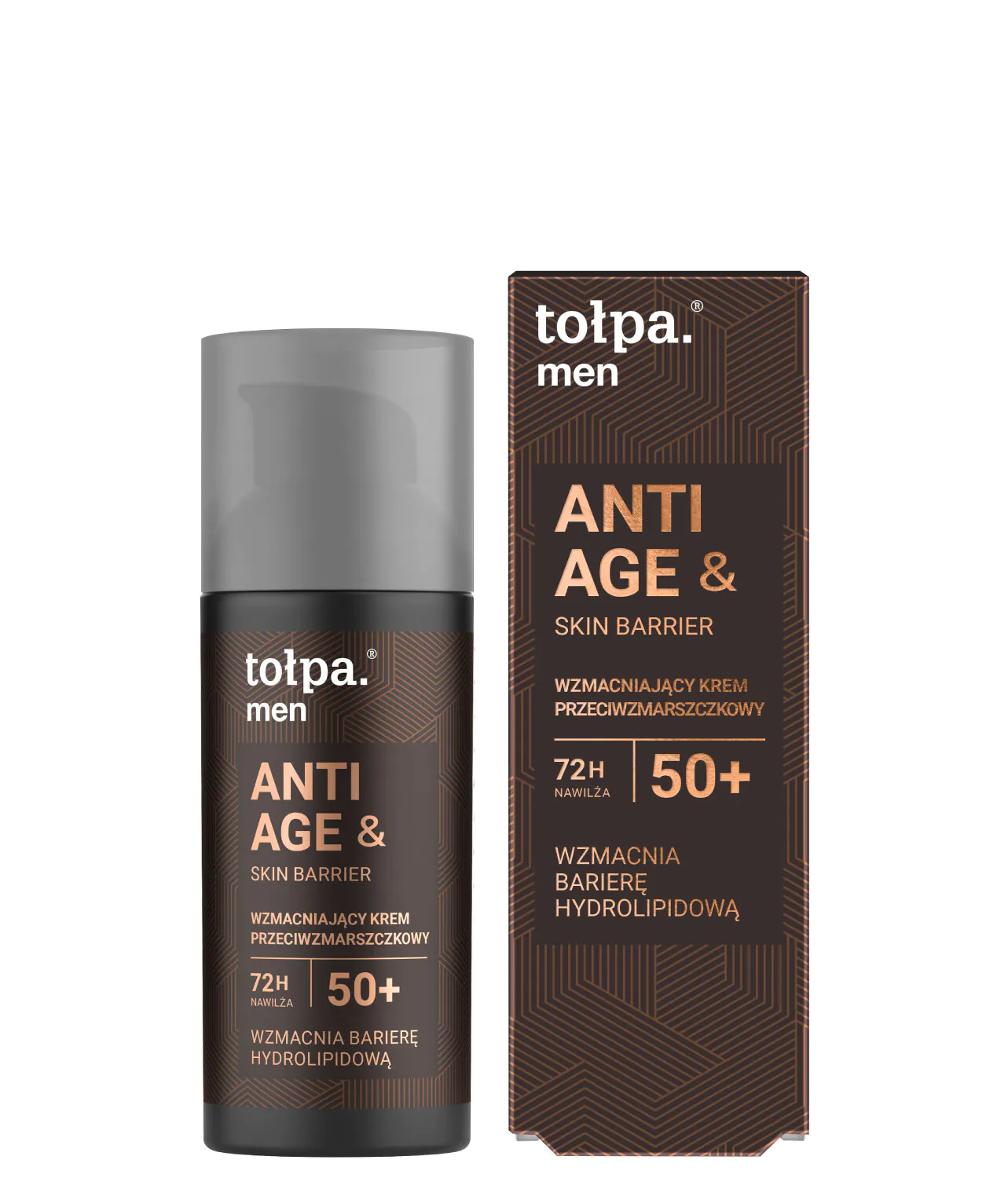 Tołpa Men Anti Age & Skin Barrier Wzmacniający krem przeciwzmarszczkowy 50+