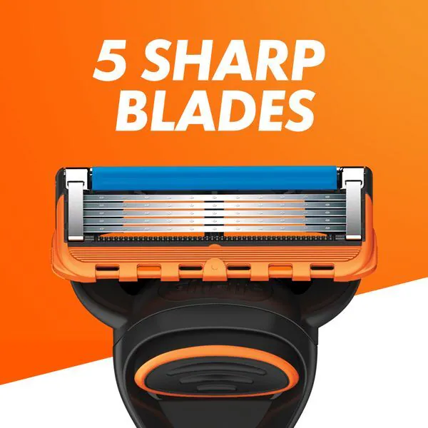 Gillette Fusion5 Power Rasierklingen, 4 Stück | Herren | Superdrug