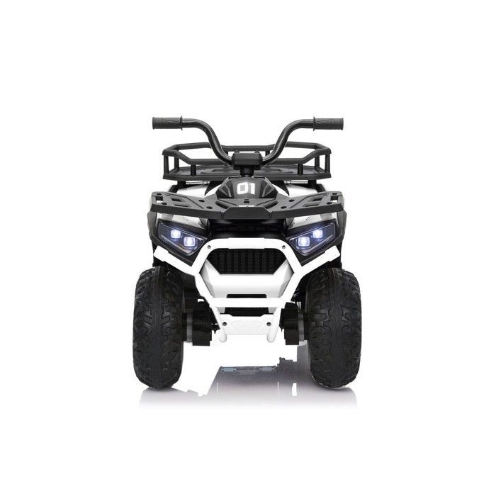 ATAA T-Force Quad 24V Blanco - Coche eléctrico infantil con batería de 24V y mando a distancia.