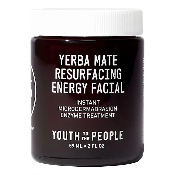 Tratament facial exfoliant cu energie revitalizantă Yerba Mate
