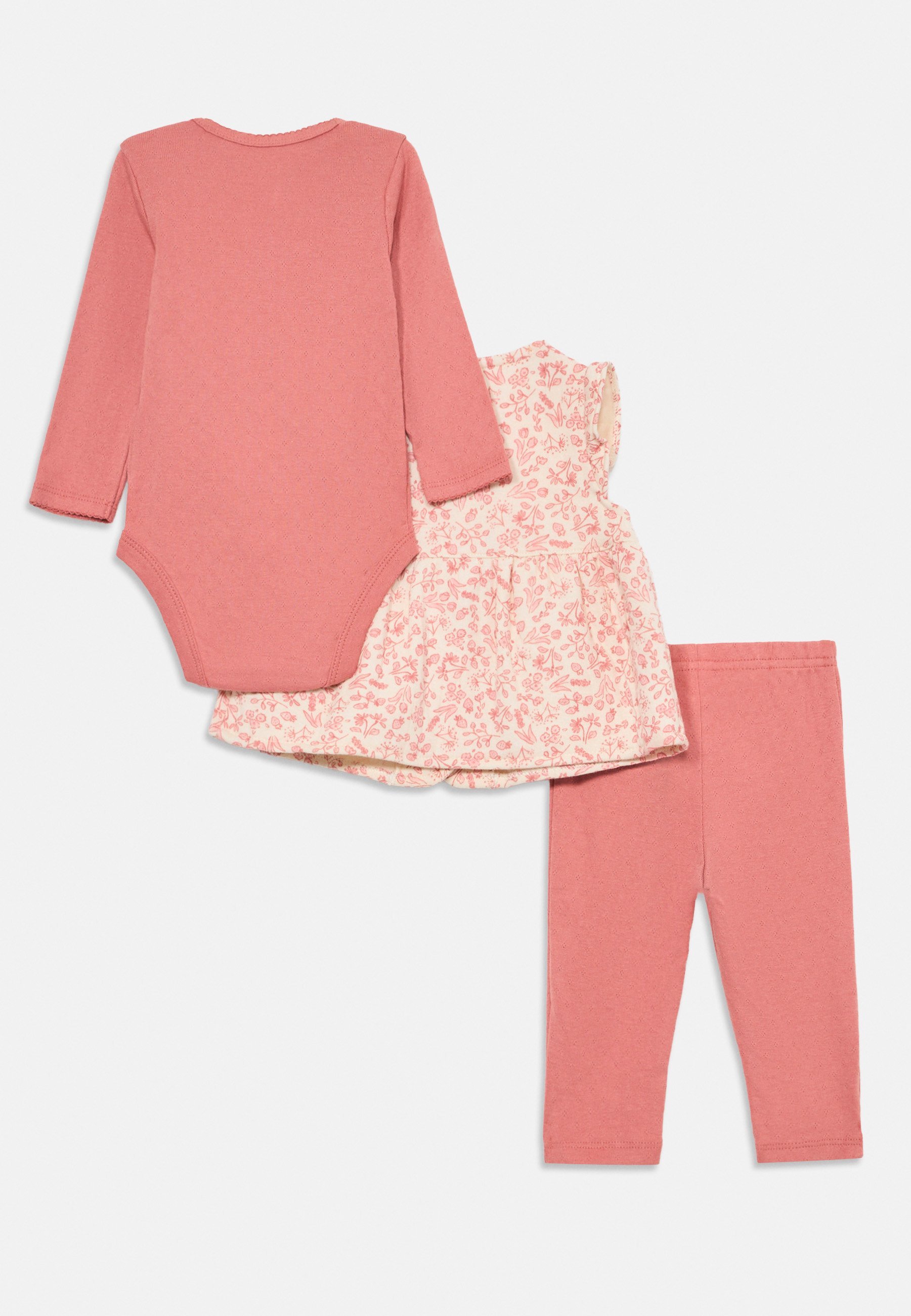 Carter's SET - Body - roze/gebroken wit