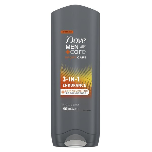 Dove Men+Care Sportcare 3-u-1 gel za tuširanje 250ml