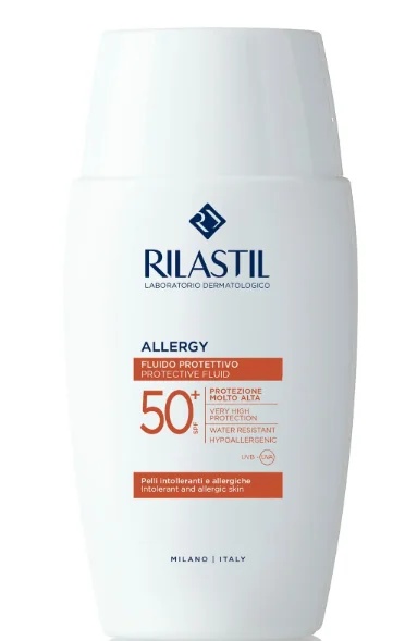RILASTIL Rilastil Sun System Allergy 50+ 50 ml Geschikt voor een huid die reageert op of intolerant is voor de zon.