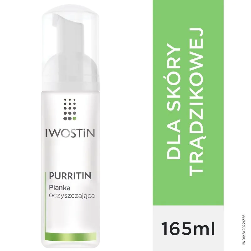 Iwostin Purritin Oczyszczająca pianka do twarzy