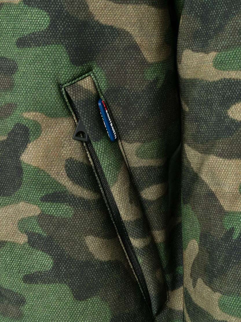 Jaqueta Bomber Camuflada Masculina de Peso Médio