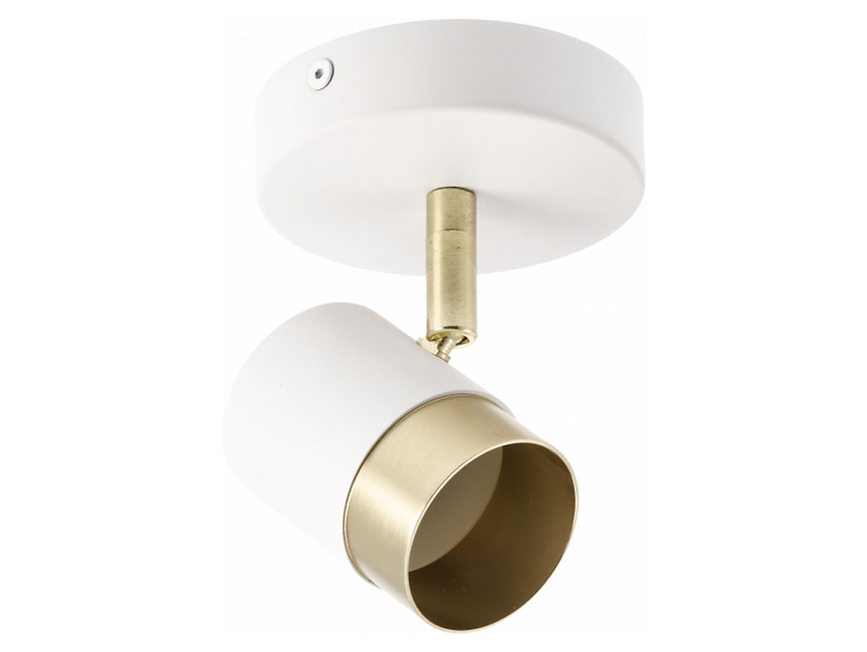 Lampa sufitowa Orio aluminiowa biała