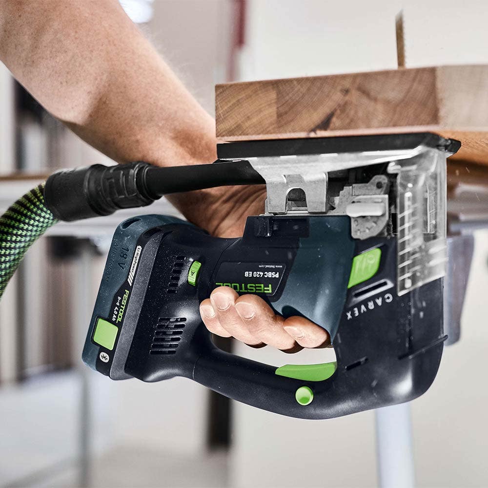 FESTOOL 18V PSBC 420 CARVEX Stichsäge mit D-Griff, Leder 576530