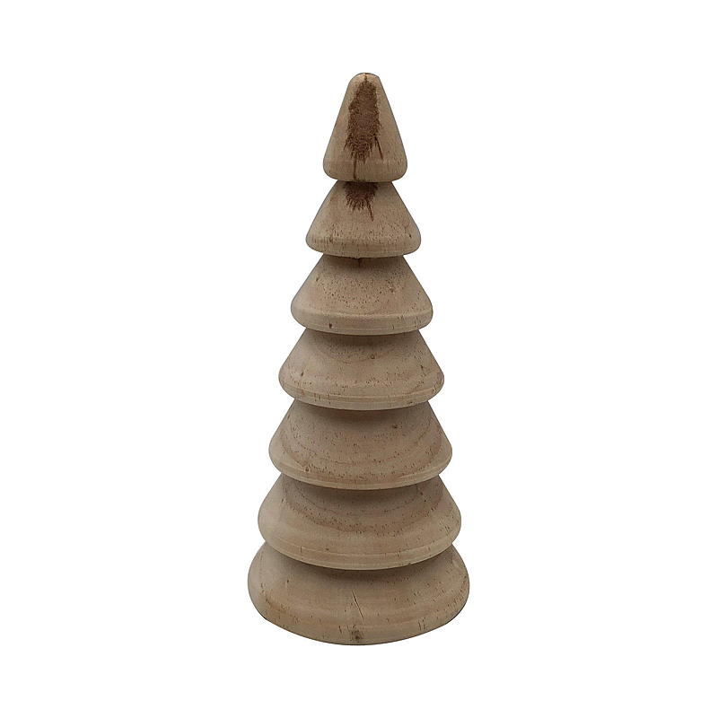 Hjem Dekorativt tre h 17 cm natur