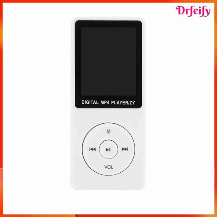 Reproductor MP3/MP4 - AKOZON - Modelo estándar - Pantalla TFT de 1,8 pulgadas - 32 GB - Altavoz integrado