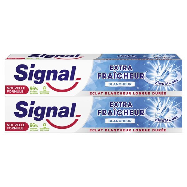 Zobna pasta Signal Crystal Gel<br>2x75ml