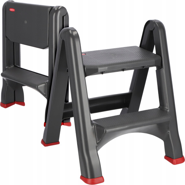 Curver Taboret Składany Stołek Drabinka 150 Kg