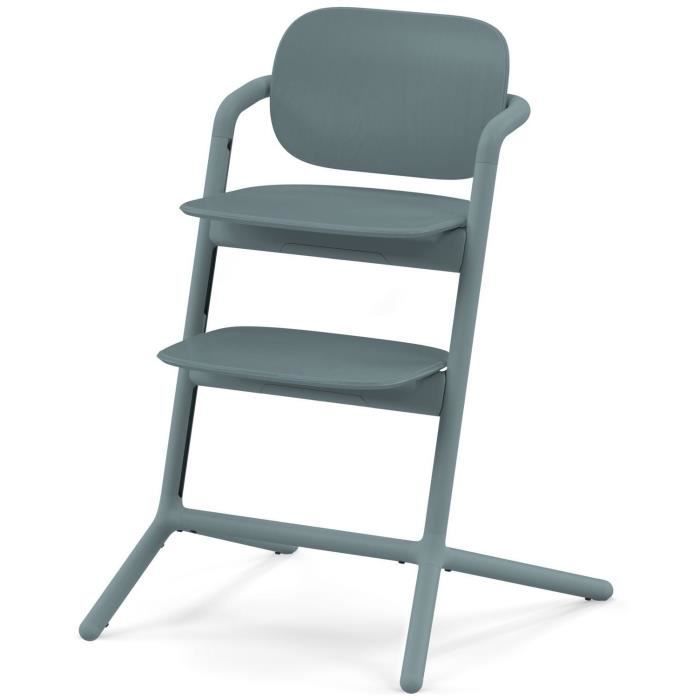 CYBEX - Trona convertible - Pack 3 en 1 - LEMO 2 - Azul - Altura y profundidad ajustables - Incluye juego para bebé