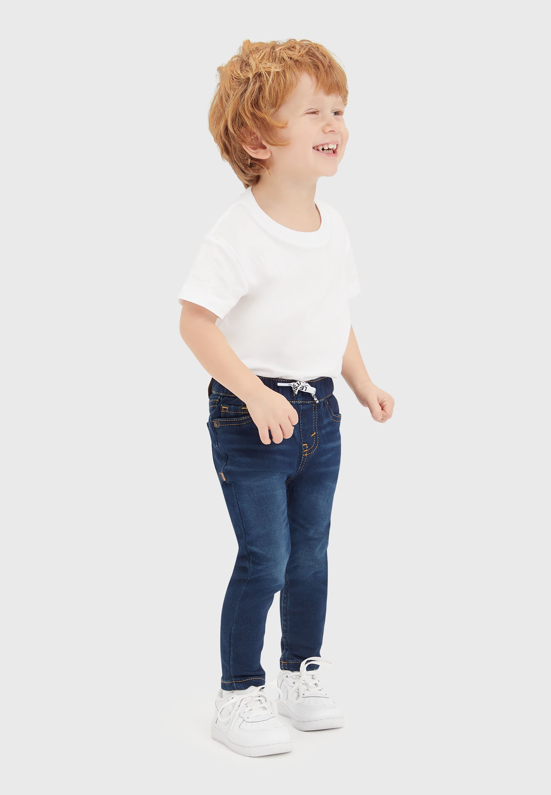Levi's® SKINNY PULL ON ΠΑΝΤΕΛΟΝΙ - Τζιν στενής γραμμής - blackberry river