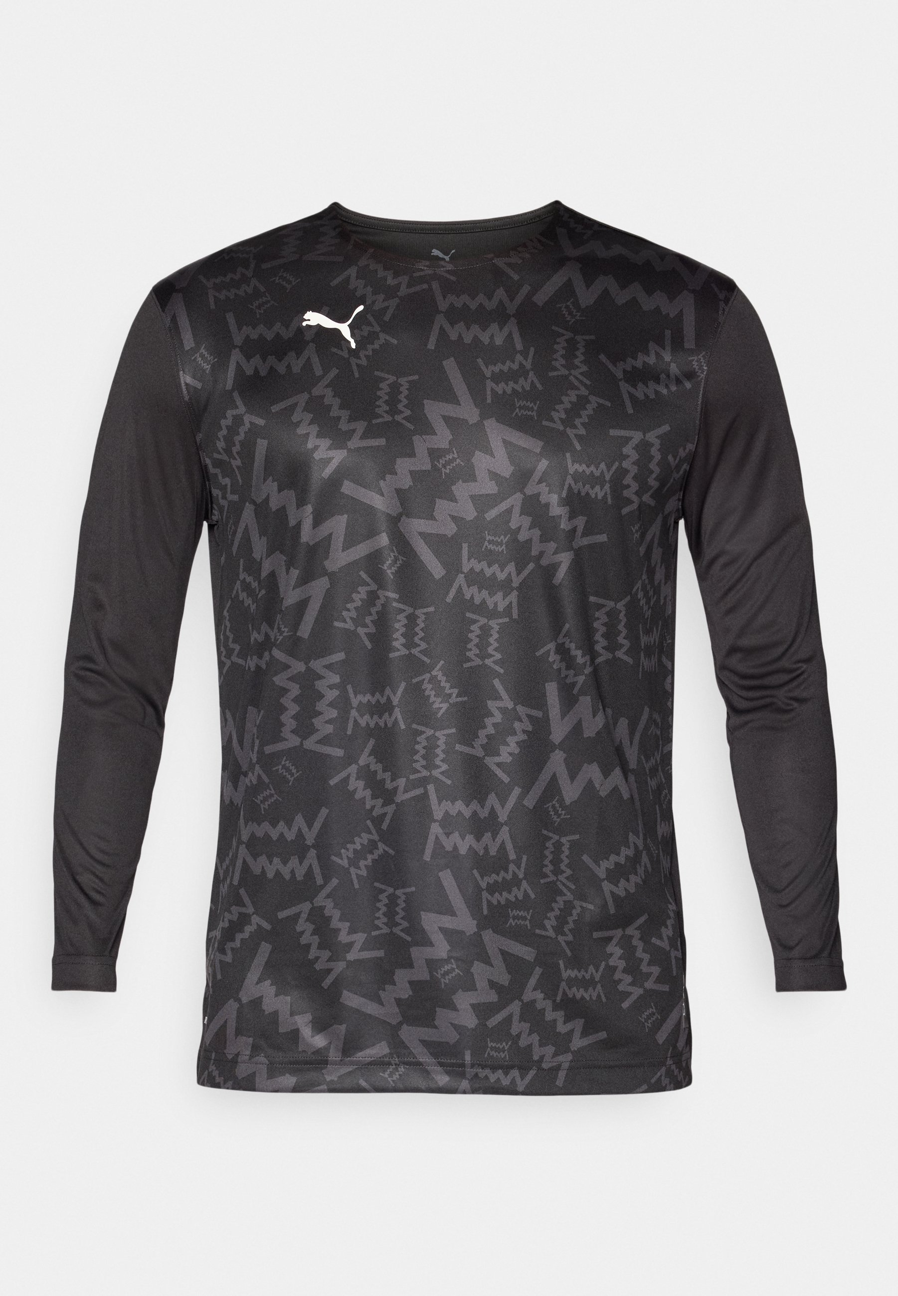 Puma TEAMJAWS Grafik-Schießshirt – Langarmshirt – Schwarz