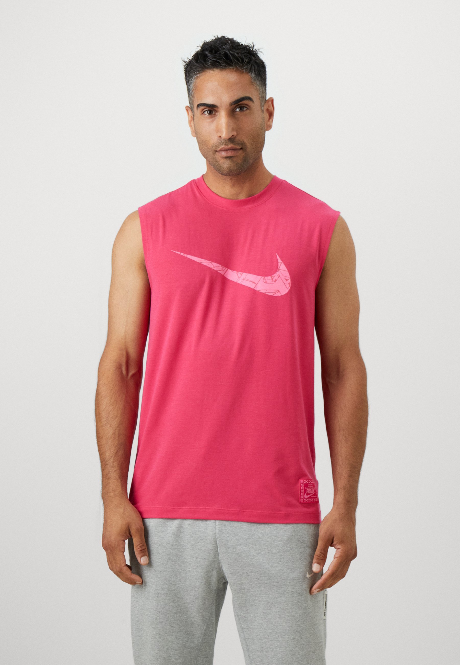 Nike Performance GIANNIS ANTETOKOUNMPO MOUWLOZE TOP - Top - rush pink/pinksicle