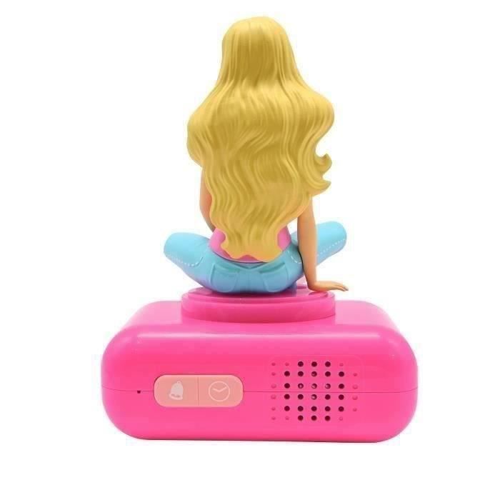 Digitaler Wecker mit Nachtlicht, 3D-Barbie und Soundeffekten