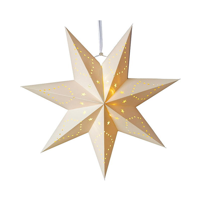Light IT Weihnachtsstern 45 cm, mit LED-Licht, batteriebetrieben