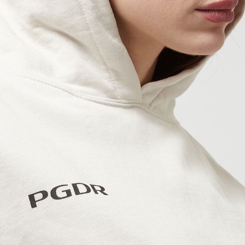 Vrena Oversized Cropped Hoodie