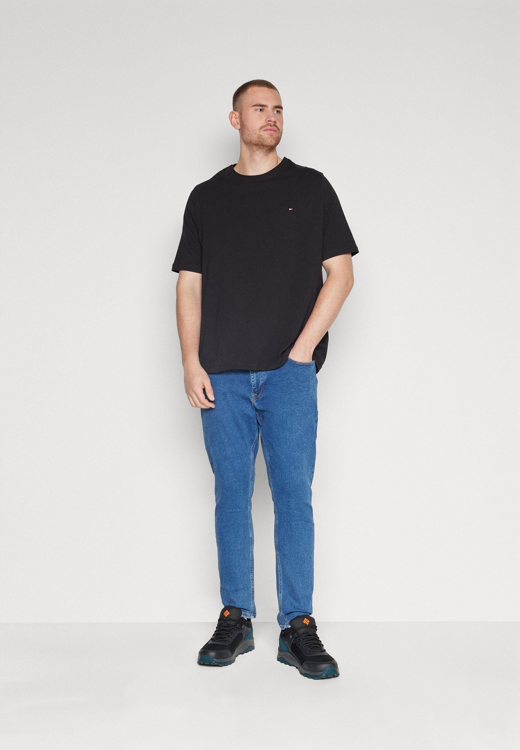 Tommy Hilfiger CORE STRETCH SLIM T-shirt - Basic T-shirt - zwart
